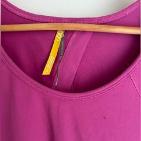 LOLE women’s small soft pink open back top - Picture 3 of 8